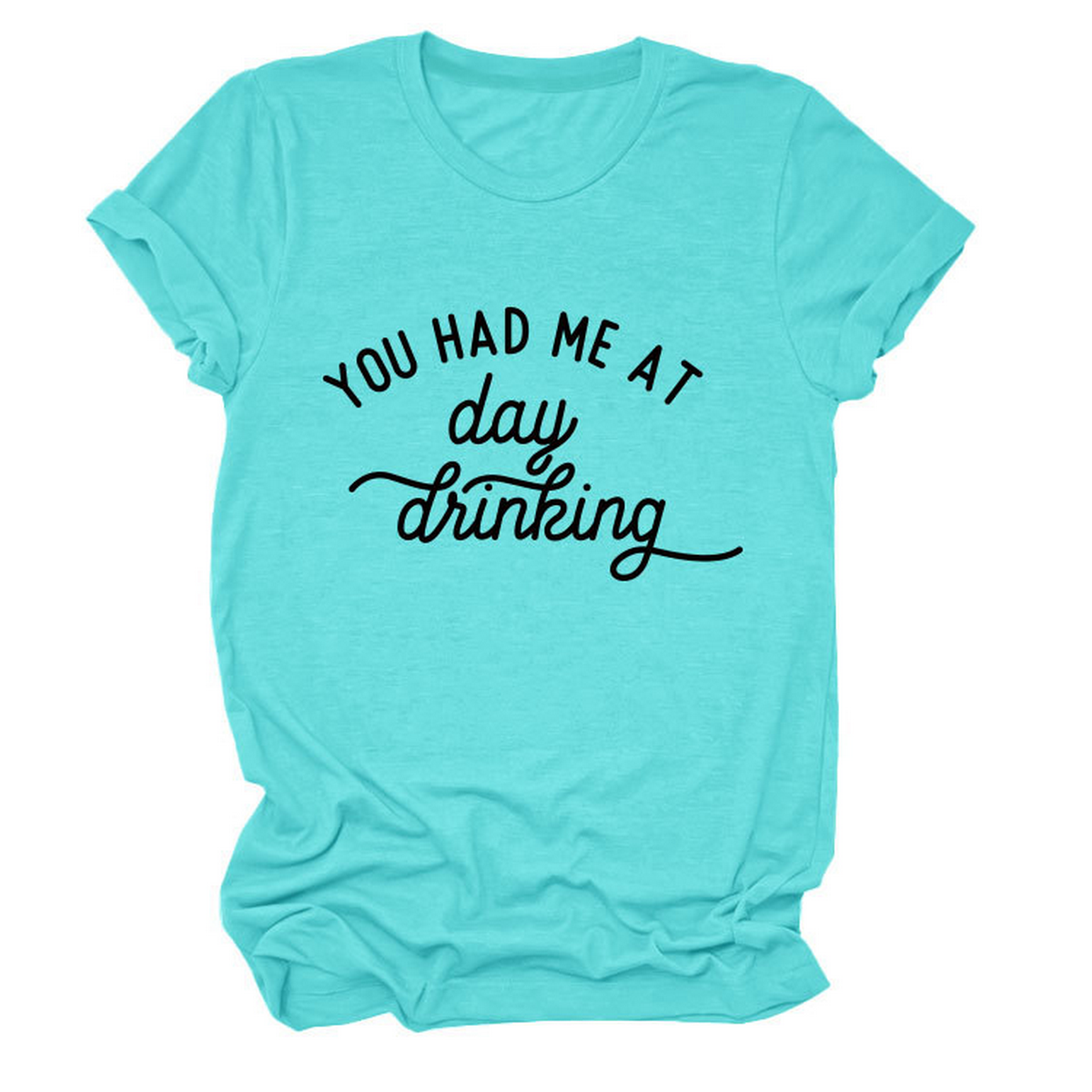 Women Summer Tee Day Drinking Quote Shirt_Cwttsl0491