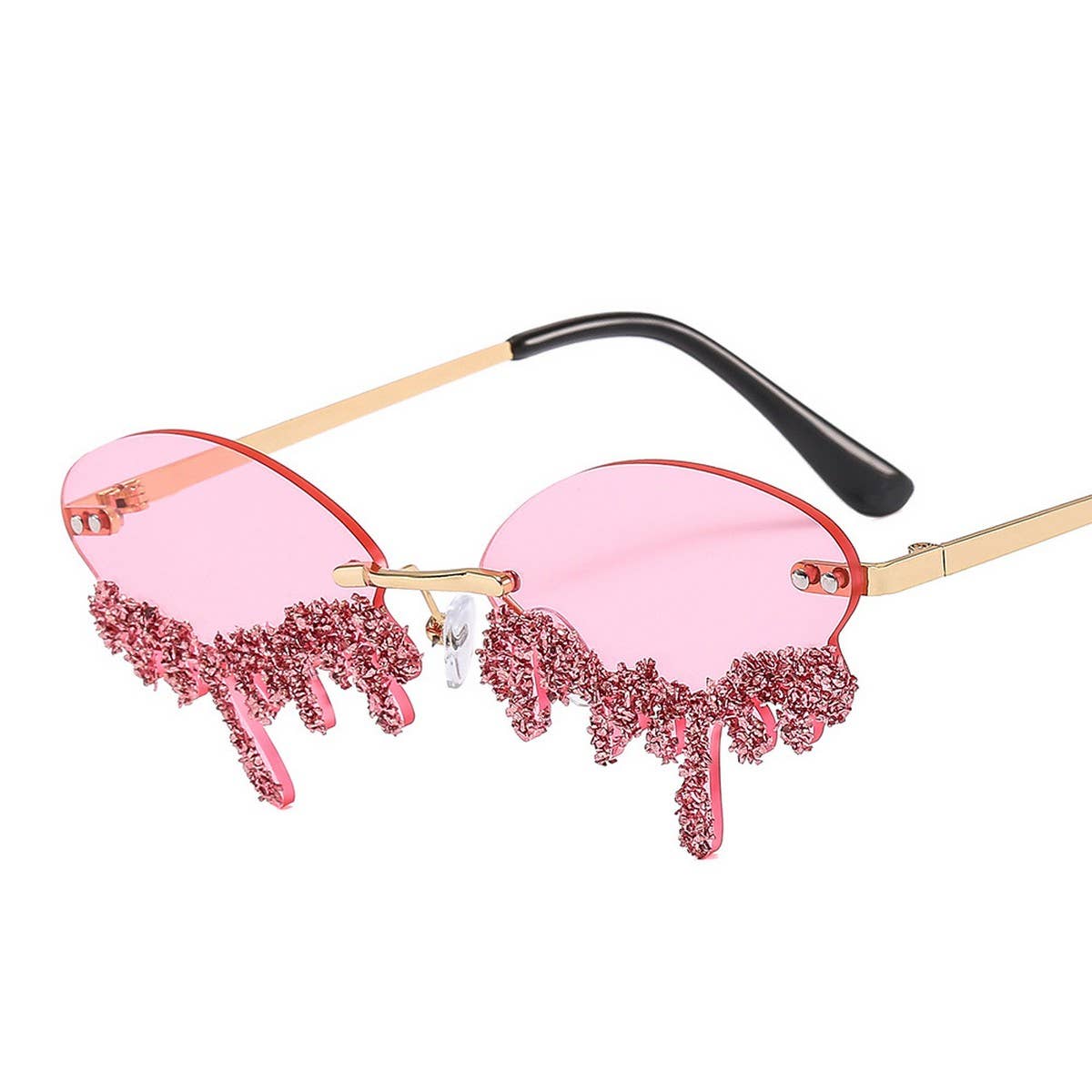 PERSONALIZED FUNNY FASHION TEARDROP SUNGLASSES_CWASG0871