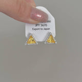 ADVANCED TRIANGULAR EARRINGS_CWAJE1353