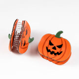 HALLOWEEN PUMPKIN HAIR CLAW CUTE BACK CLIP_CWAHA1452