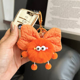 BOWKNOT SMALL BRIQUETTE BAG PENDANT CAR KEYCHAIN_CWMM2506