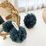 BATH POUF LARGE BATH 50G GREY BATH POUF_CWMM3390