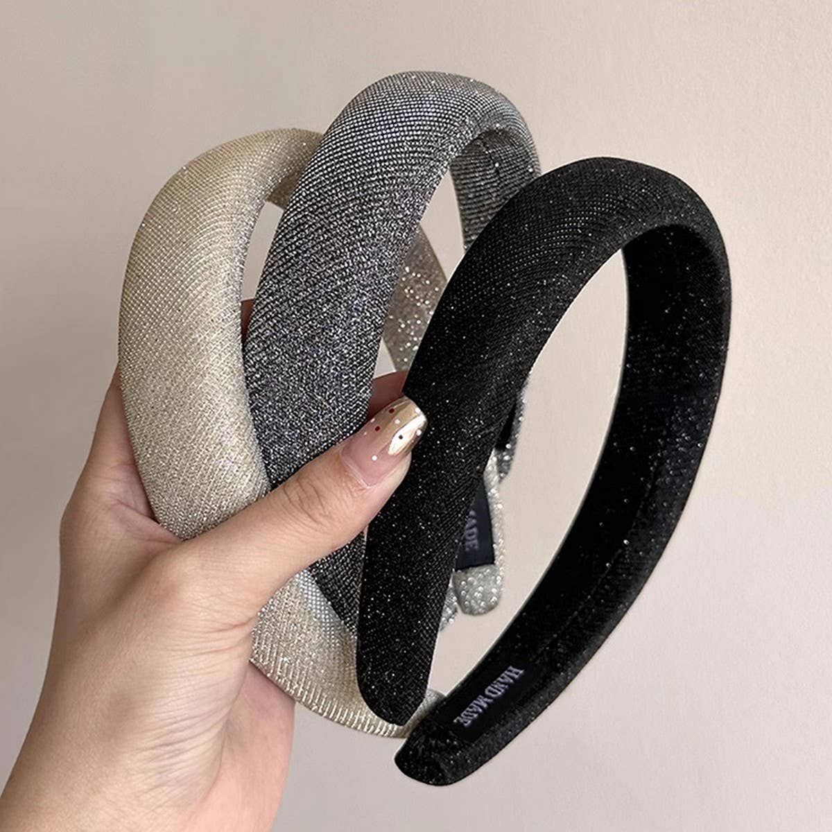 LIGHT LUXURY TEMPERAMENT SUPER SHINY HEADBAND_CWAHA2381