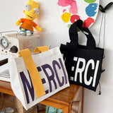MERCL CANVAS TOTE BAG_CWAB1703