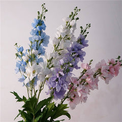 DELPHINIUM ARTIFICIAL FLOWER EUROPEAN TABLE DECOR_CWMM6466