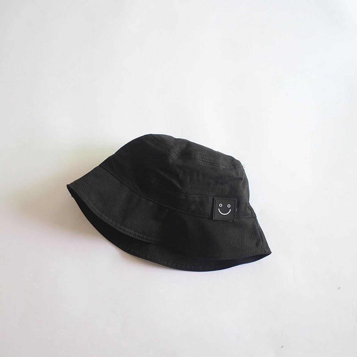 SOLID COLOR SMILEY FACE CHILDRENS BUCKET HAT_CWAH2872