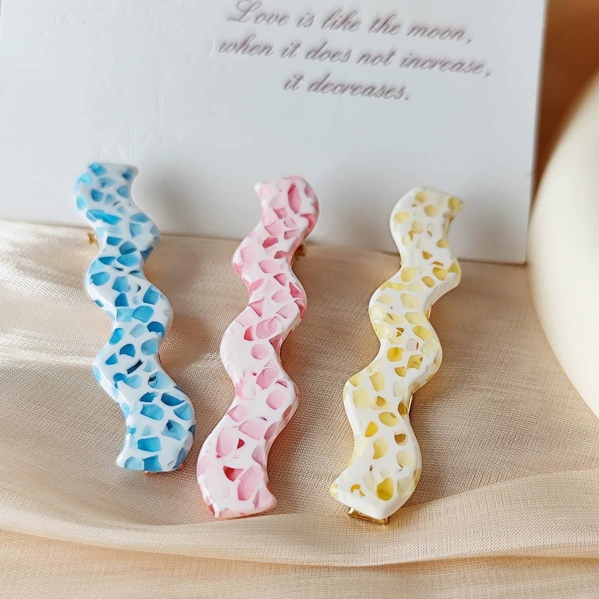 Dopamine Acetate Hair Clip ?Simple Side Bang Clip_Cwaha07269
