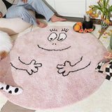CUTE GREENBERRY ROUND RUG FOR KIDS BEDROOM_CWMM7328