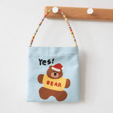 MINI CANVAS HANDBAG FOR GIRLS SUMMER FOREST STYLE_CWAB5676