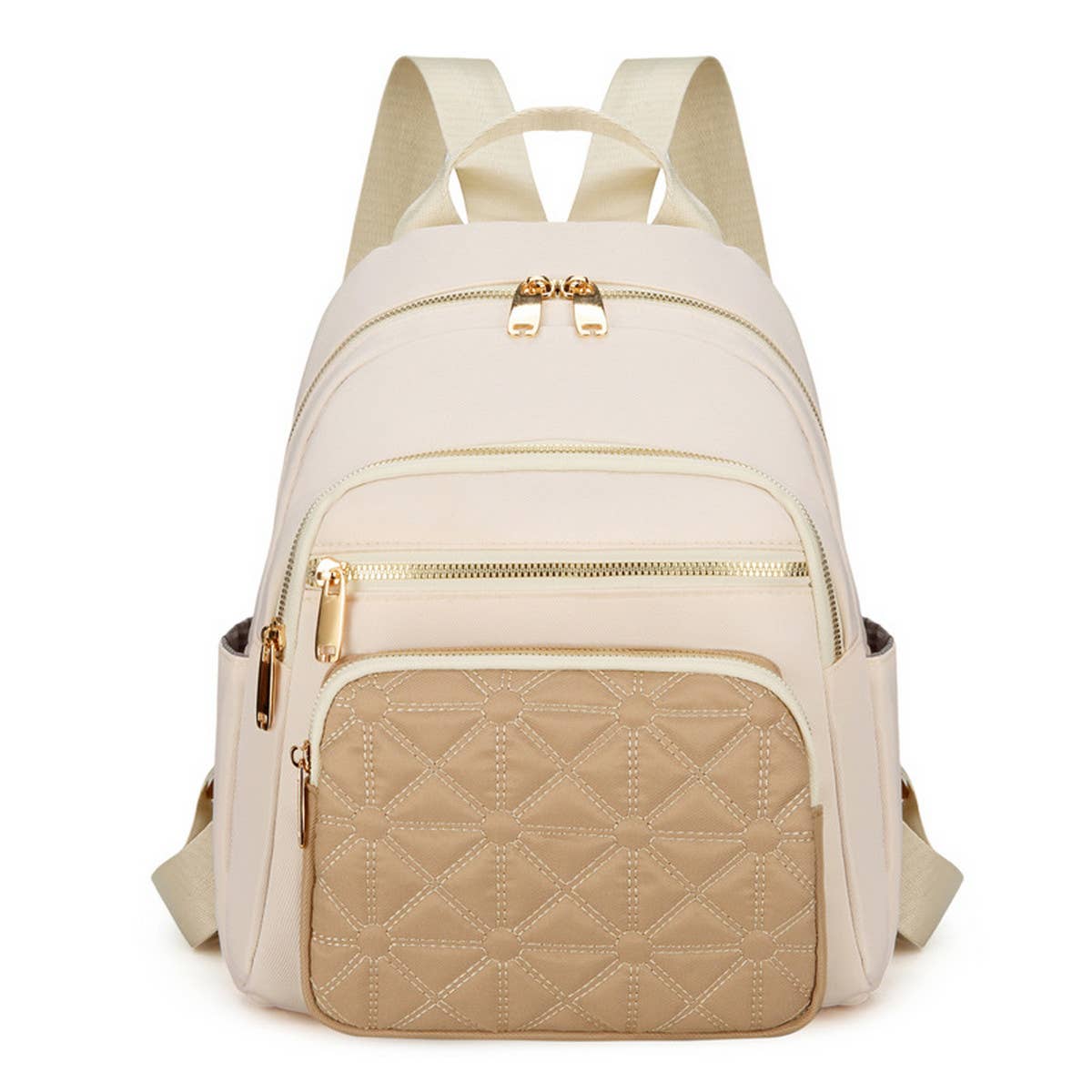 Women'S Fashionable All-Match Solid Color Backpack_Cwab2736