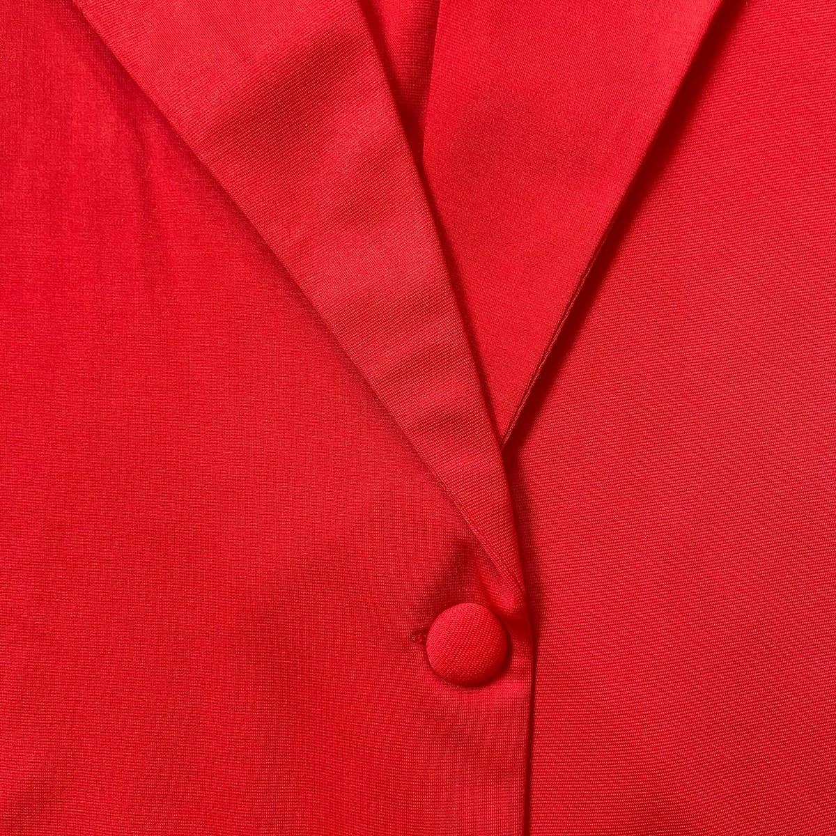 LARGE SIZE HIPHUGGING SLIM FIT BUSINESS SUIT DRESS_CWDMD3704