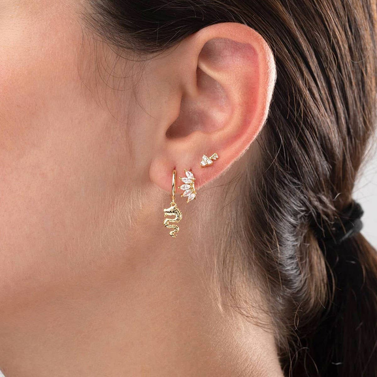 Versatile Symmetrical Statement Earrings