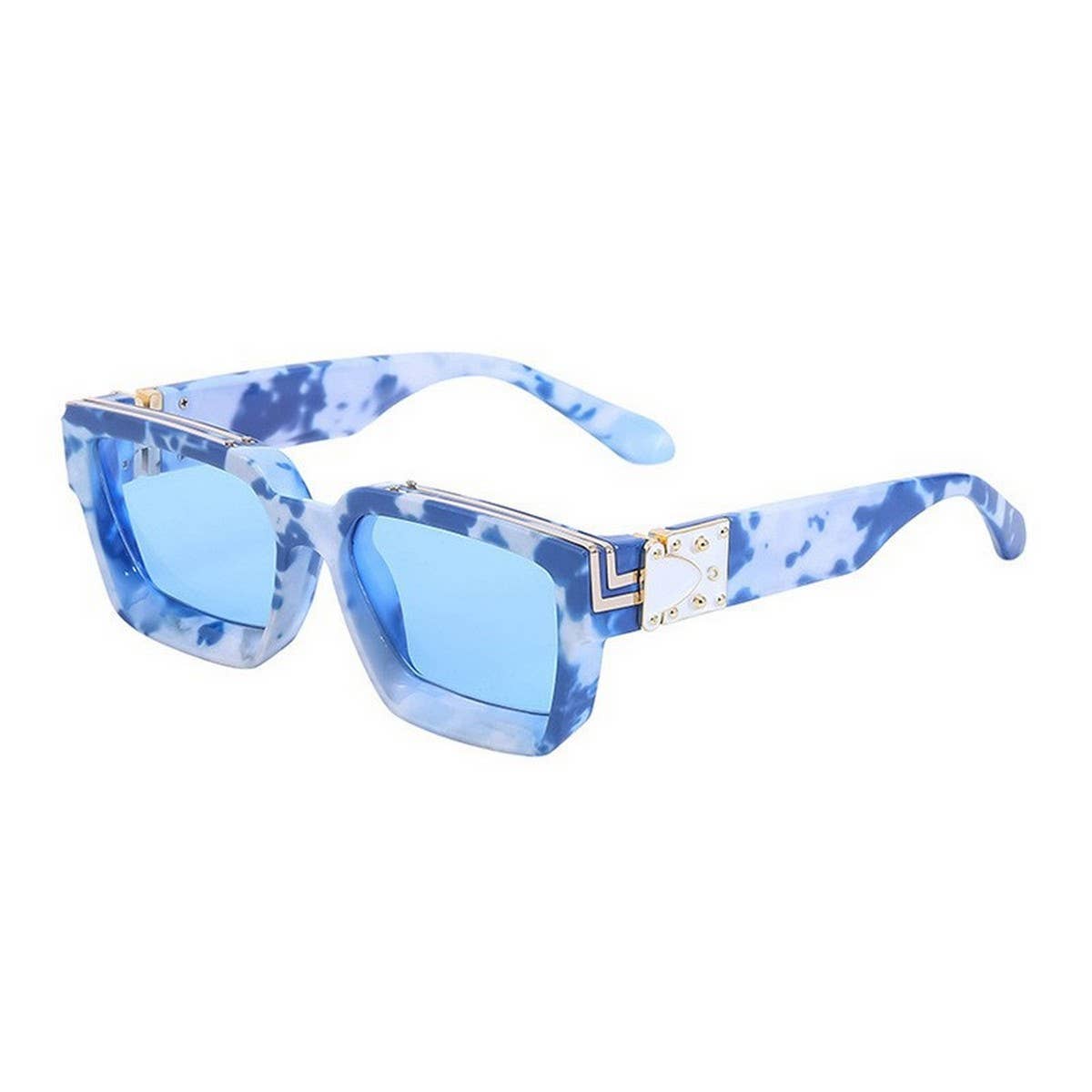 SUNGLASSES FASHION SQUARE FRAME SUNGLASSES GLASSES_CWASG0557