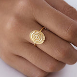 2024 NEW PERSONALITY RETRO ROUND RING_CWAJE1738