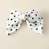 FASHIONABLE POLKA DOT HANDMADE BOW HAIRPIN_CWASC1055