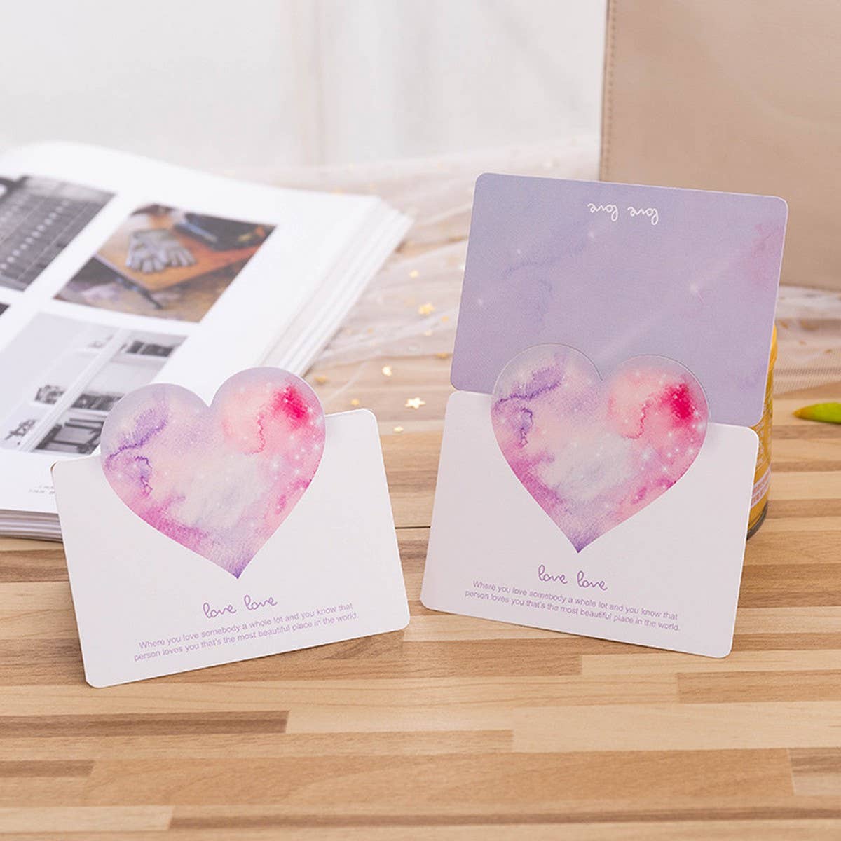 INS STYLE THREE DIMENSIONAL LOVE GREETING CARD_CWMM1023