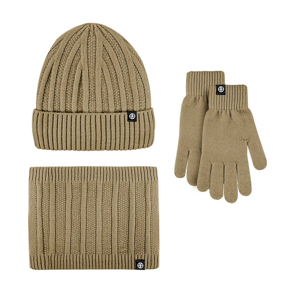 Winter Outdoor Warm Thick Fleece Three Piece Suit_Cwmm2801