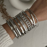 Vintage Stacking Bohemian Alloy Bracelet Set_Cwmm3096