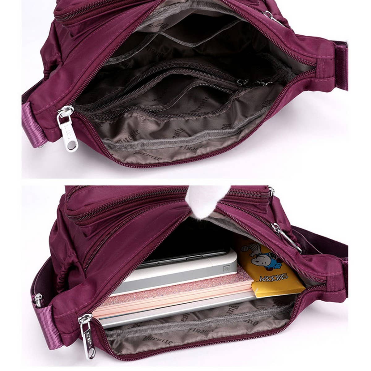 OXFORD CLOTH CASUAL CROSSBODY SHOULDER BAG_CWASC1736