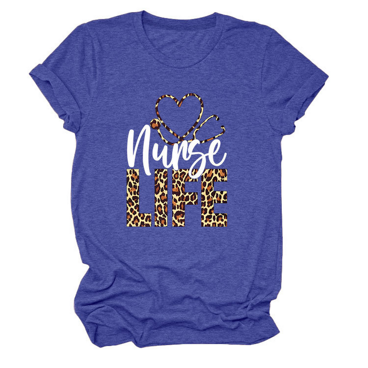 FUNNY NURSE LIFE TEE SOFT CREWNECK T SHIRT_CWTTSL0505