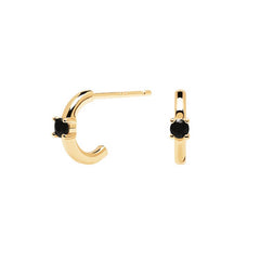MULTICOLOR C SHAPED SIMPLE EXQUISITE EARRINGS_CWAJE1727