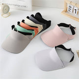 SEAMLESS HOLLOW TOP ANTI UV SUN HAT_CWAH1487