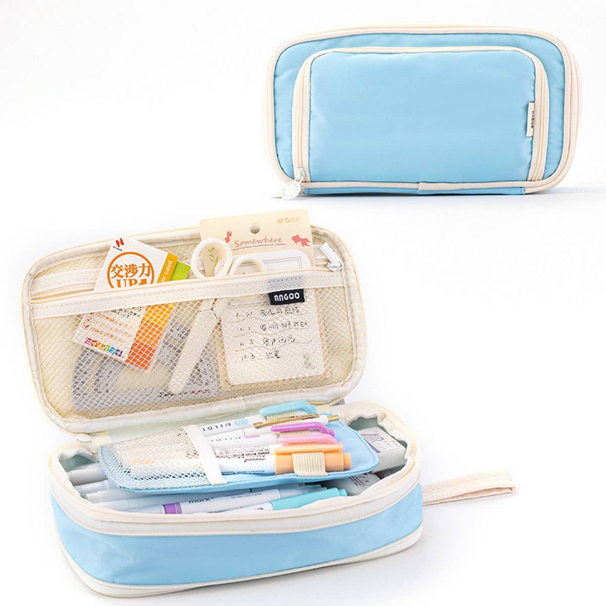MACARON LARGE CAPACITY MULTI LAYER PENCIL CASE_CWMM1970