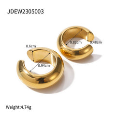 Womens Popular All-Match Circle Earrings_Cwasc1647