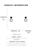 ROUND PEARL DANGLE FASHION EARRINGS_CWAJE0315