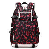 BACKPACKS FOR SCHOOL LARGE STYLISH HEAT PRINT_CWAB5387