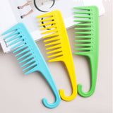 NEW WIDE TOOTH CURVED HOOK COMB_CWMM0910