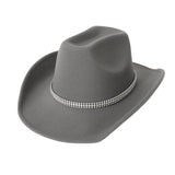 FELT WESTERN COWBOY HAT FOR MUSIC PARTY NIGHTS_CWAH3632