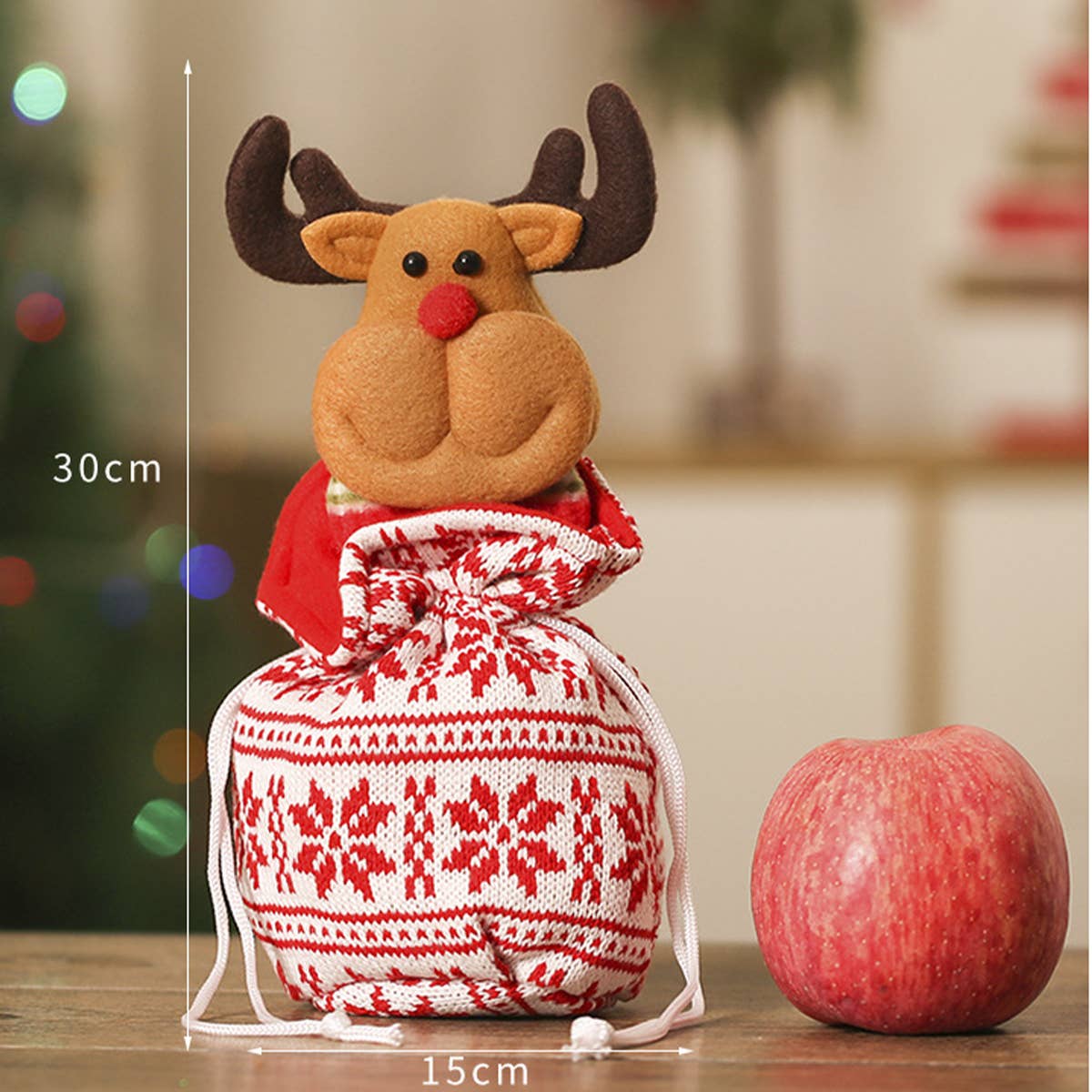 Cwmm9347_Christmas Eve Christmas Candy Creative Gift Bag