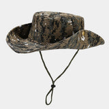 CAMO OUTDOOR SUN HAT FOR HIKING FISHING ADVENTURE_CWAH3884
