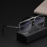 DOUBLE BRIDGE UV BLOCKING DIAMOND CUT SUNGLASSES_CWASG0649
