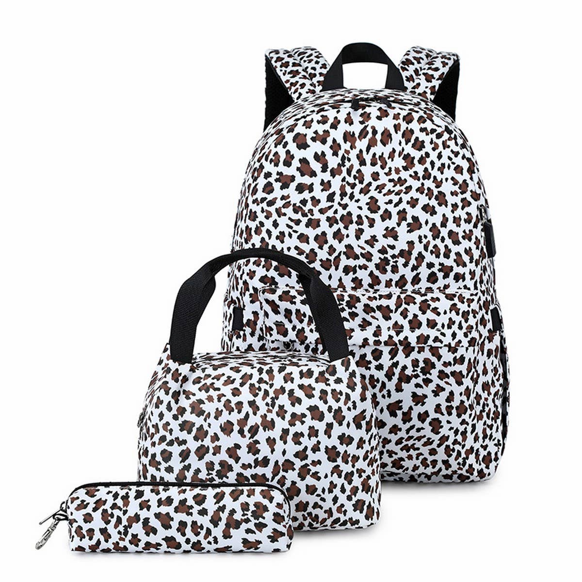 BACKPACKS FOR SCHOOL STYLISH LEOPARD LAPTOP BAG_CWAB5513