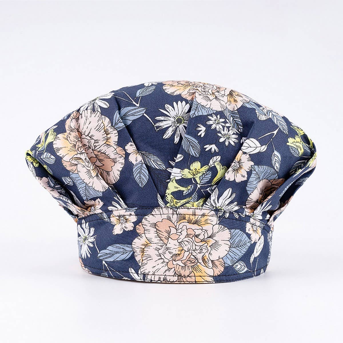 SURGICAL CAP MEDICAL PUFFY CAP PRINTED WORK CAP_CWAH3382