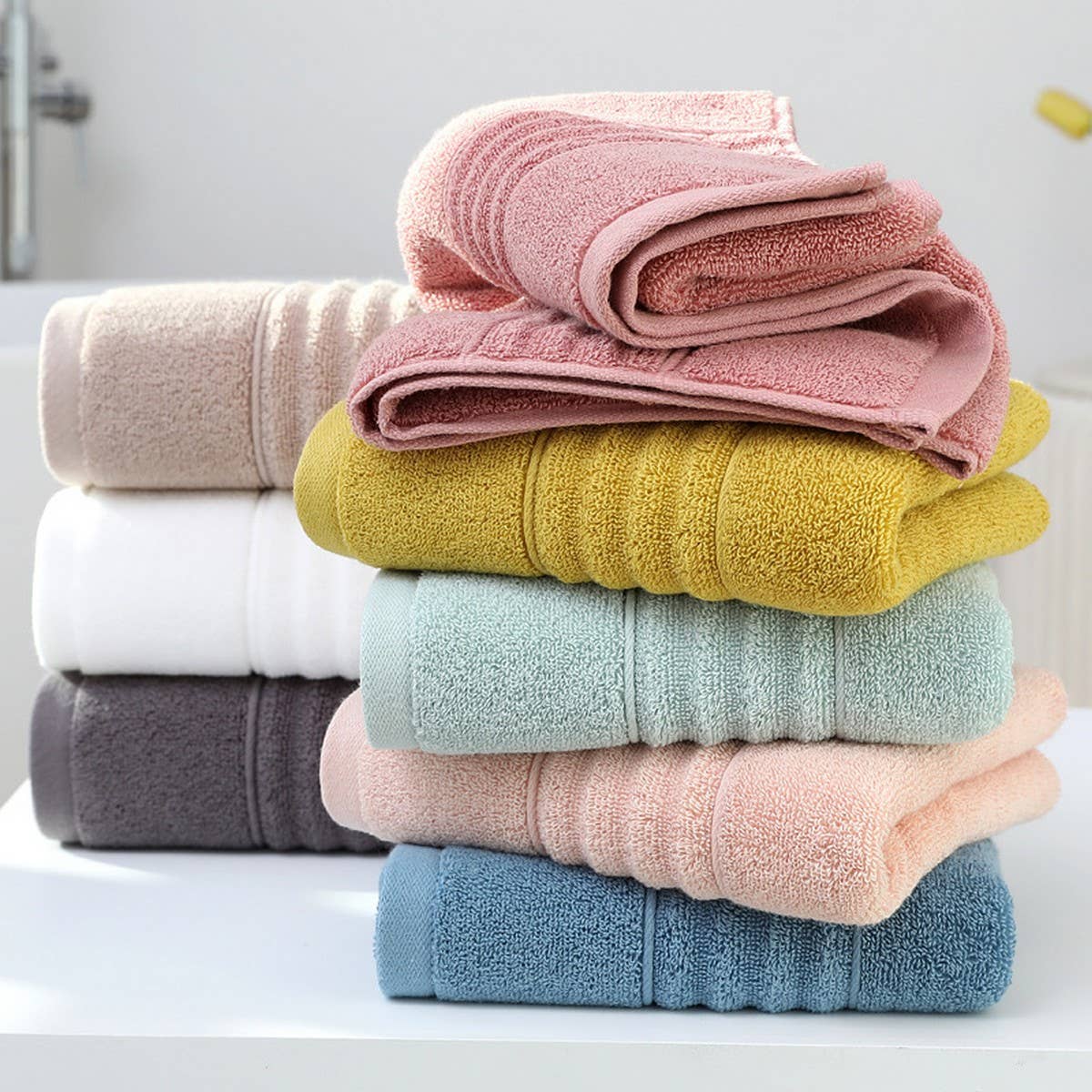 EMBROIDERED HOUSEHOLD FACE WASH COTTON TOWEL_CWMM2278