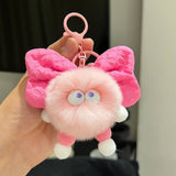 CUTE PLUSH BALL CAR KEYCHAIN BAG PENDANT GIFT_CWMM2503