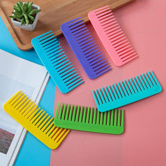Cwmm6941_Straight Curly Hair Handleless Wide Tooth Comb