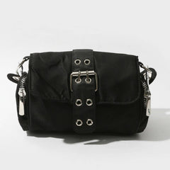 Vintage Double Button Shoulder Bag Tote Bag_Cwab1390