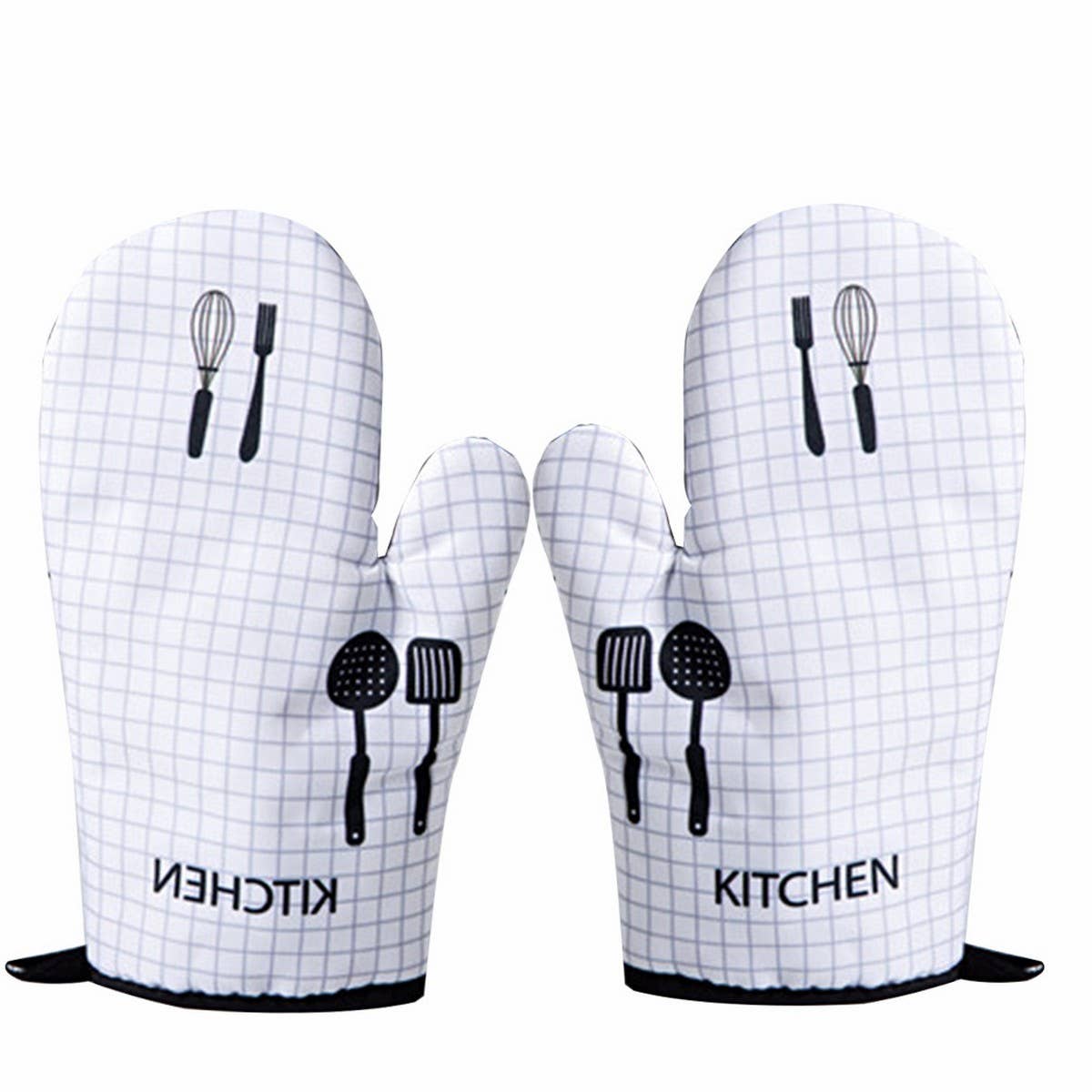A PAIR OF HEAT RESISTANT BAKING GLOVES_CWMM1452