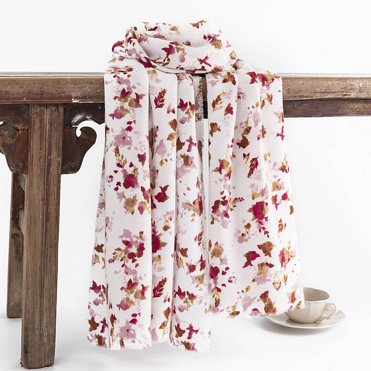 ELEGANT FAUX CASHMERE SCARF LONG WINTER WRAP_CWASC0459