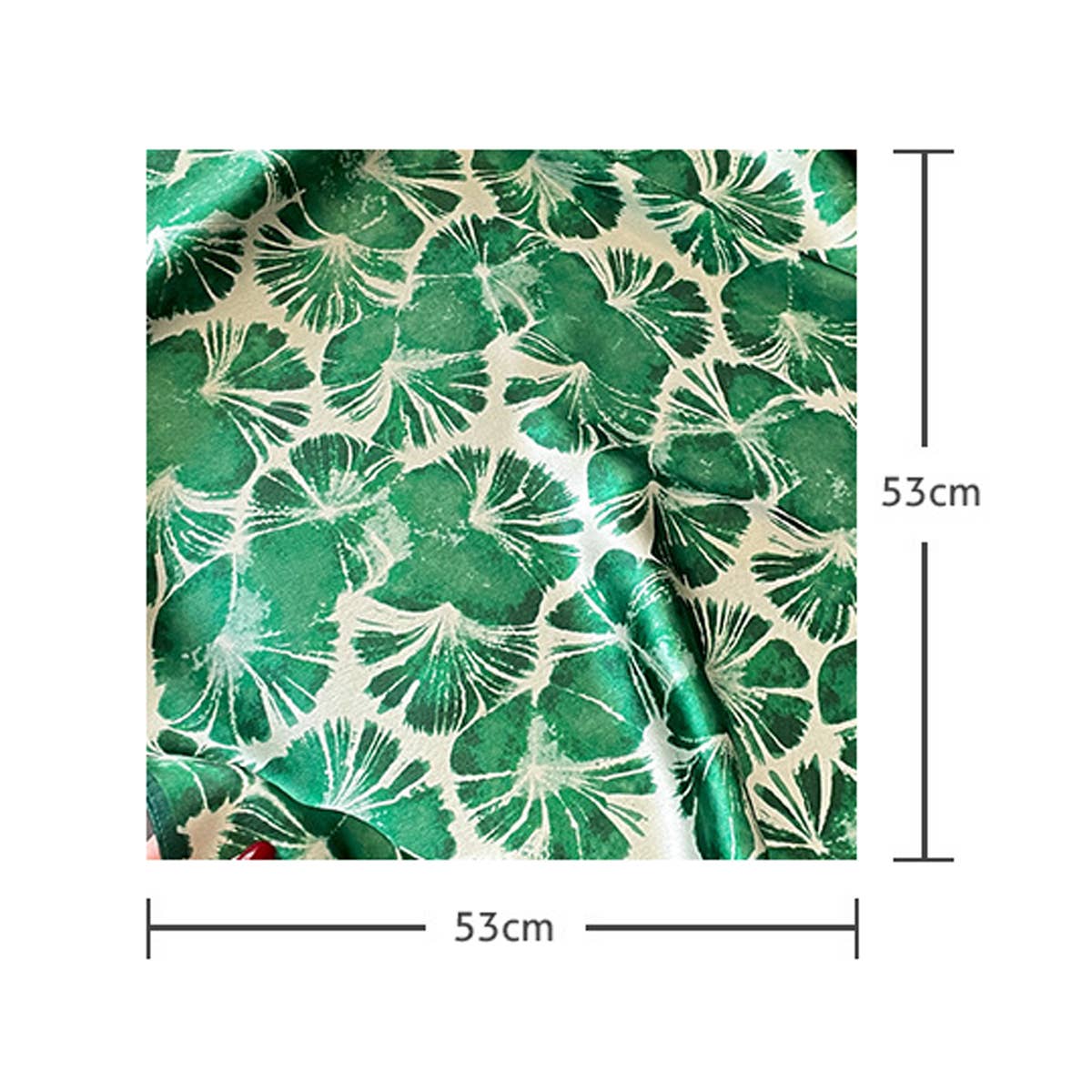 FRESH GREEN SILK SCARF FASHIONABLE NECK WRAP_CWASC0623