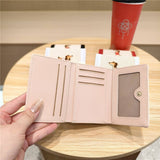 New Pu Embroidered Cartoon 3-Fold Wallet_Cwab06263