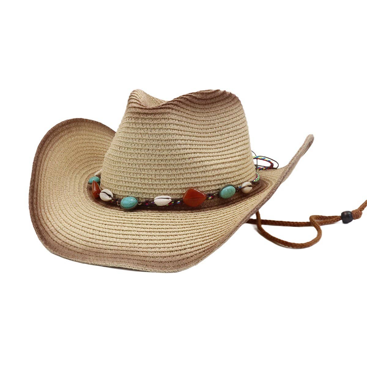 MEN WOMEN SPRAY PAINT COWBOY HAT FOR OUTDOORS_CWAH04489