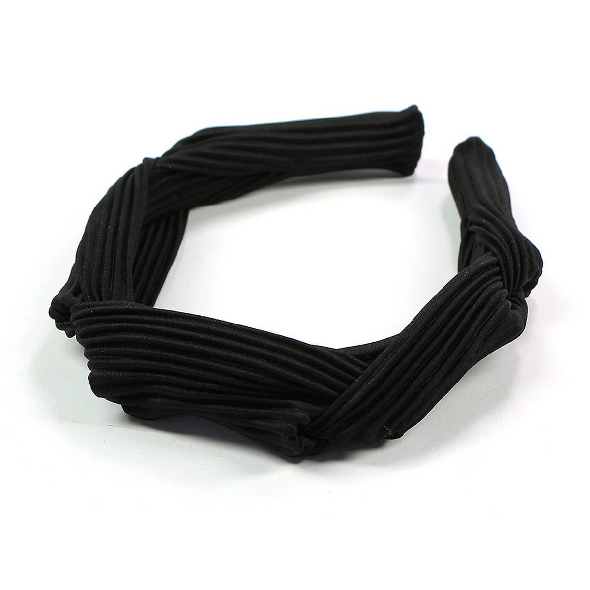 RETRO CRUMPLED GEOMETRIC HEADBAND_CWAHA0983