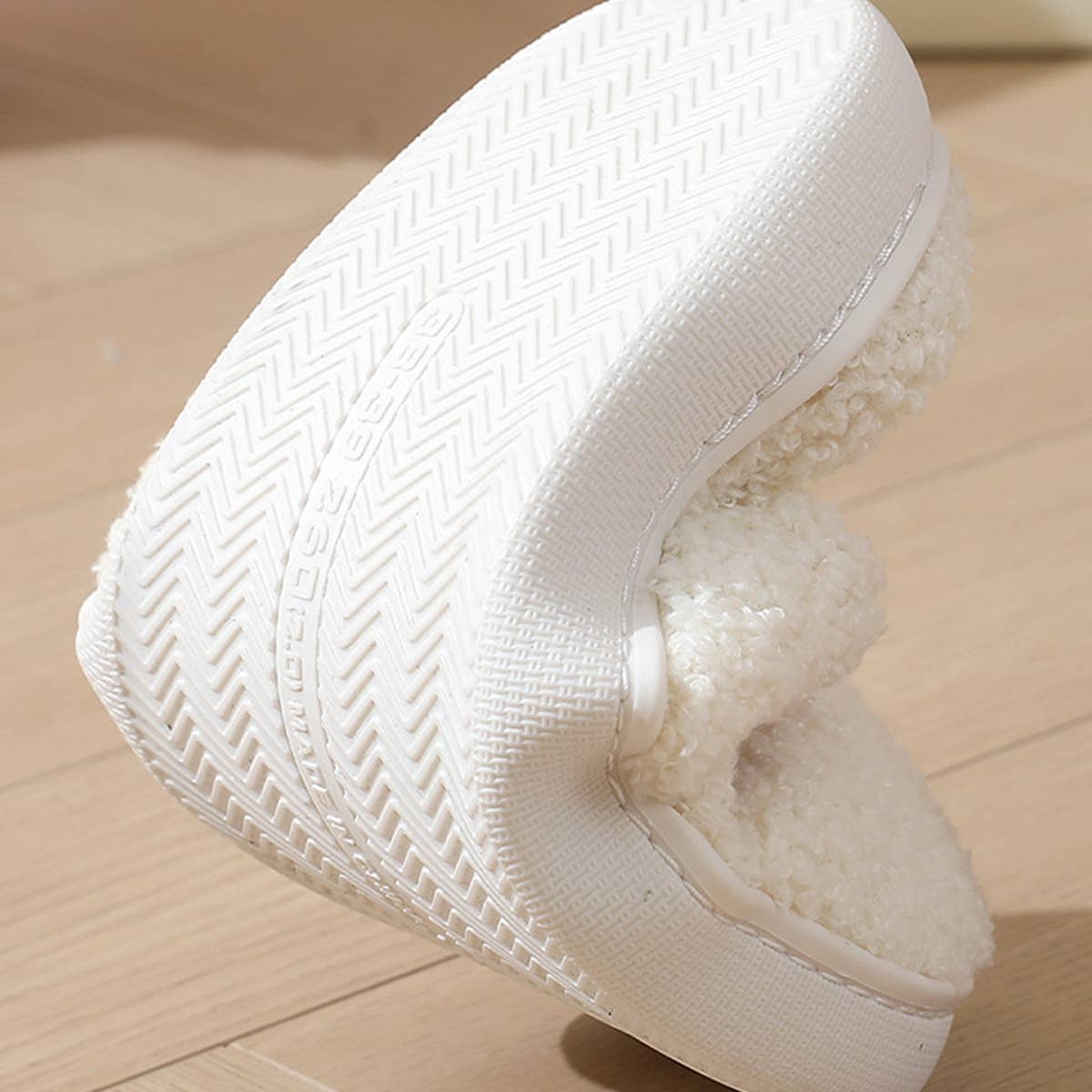 Valentines Day Smiley Love Cotton Slippers