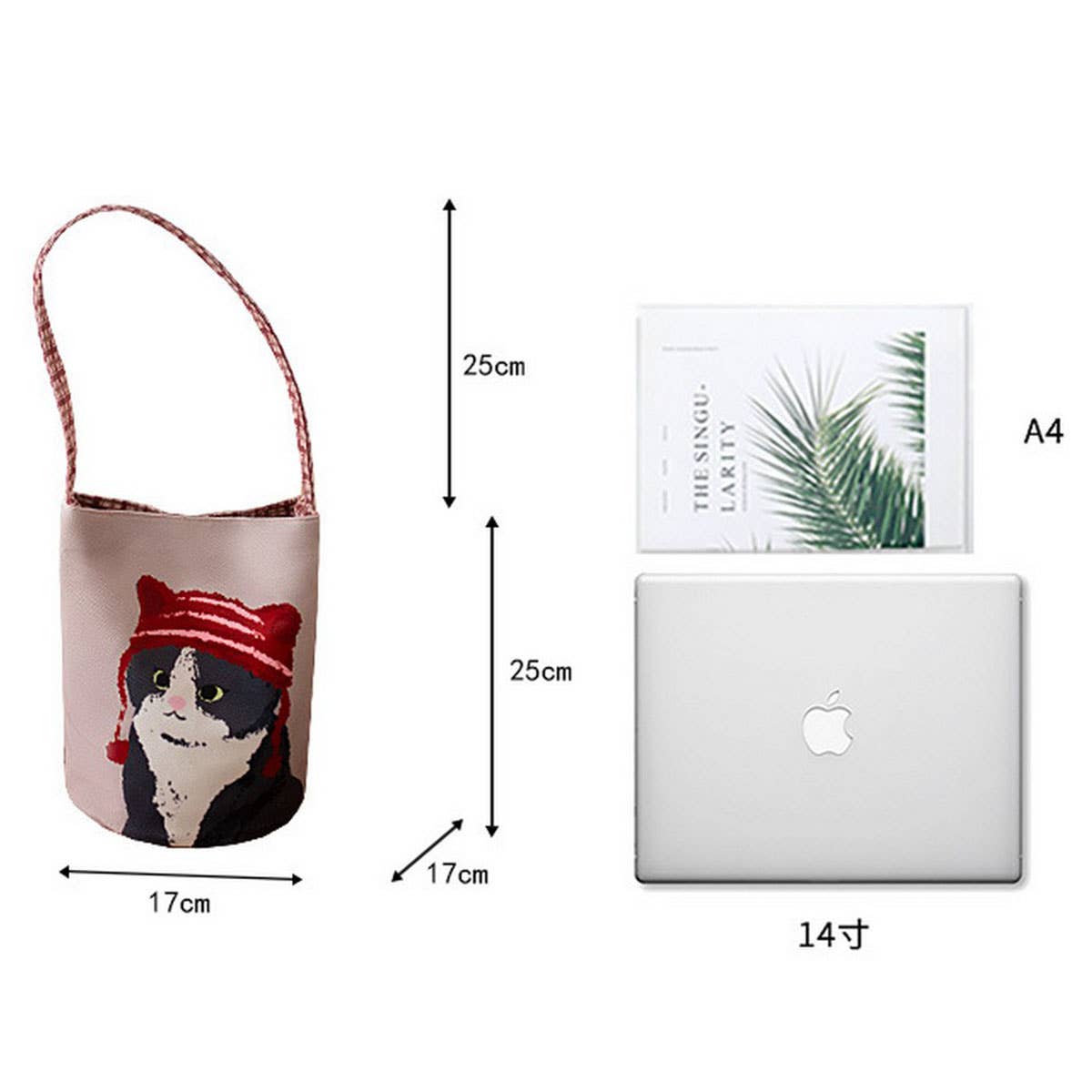 Winter Cartoon Shoulder Bag For Women_Cwab5594