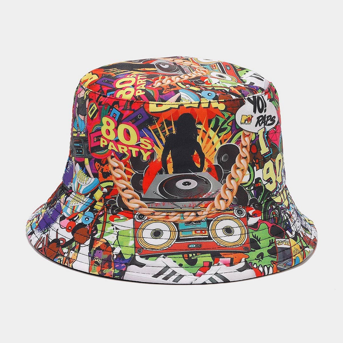 NOSTALGIC CLASSIC PARTY BUCKET HAT_CWAH1642